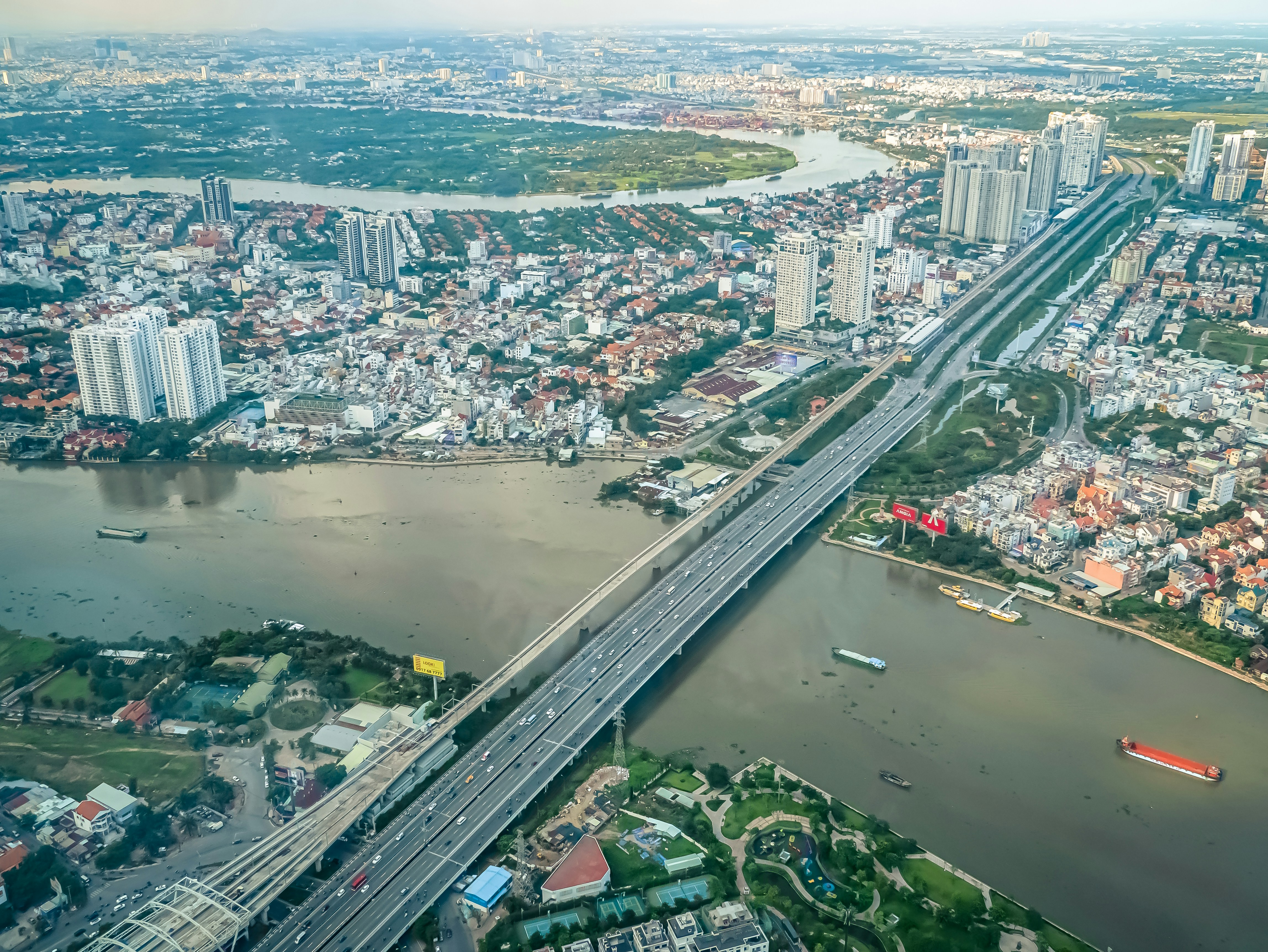 Long Thanh International Airport construction site representing Vietnam major infrastructure investment driving real estate growth